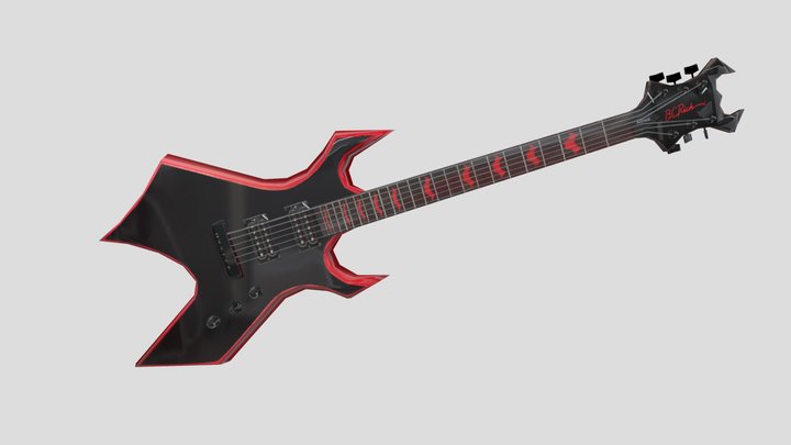 Chicka Chicken's Electric Guitar – Kostenloses 3D-Modell STL
