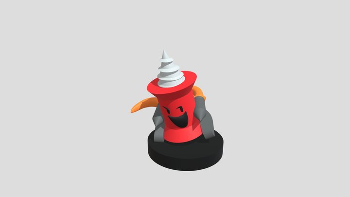 Mech Pin Figure Sloppily Remade 3D Model