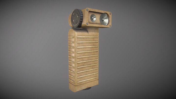 Flashlight 3D Model