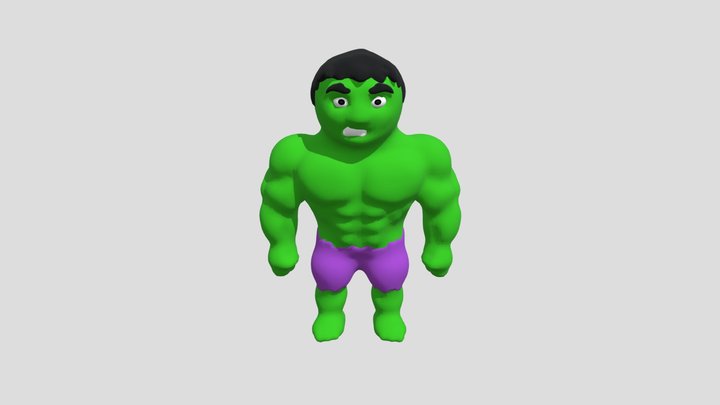 Hulk 3D Model