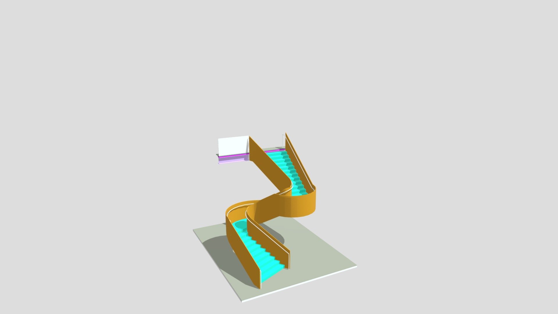 Stair MODEL -New Supports - Burke - Uncommons RM