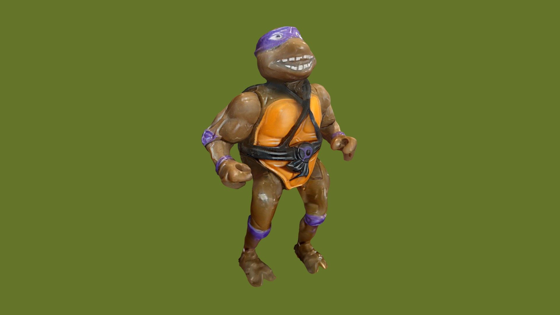 Ninja Turtle Donatello 3D model by Lycortas [ea21eac] Sketchfab
