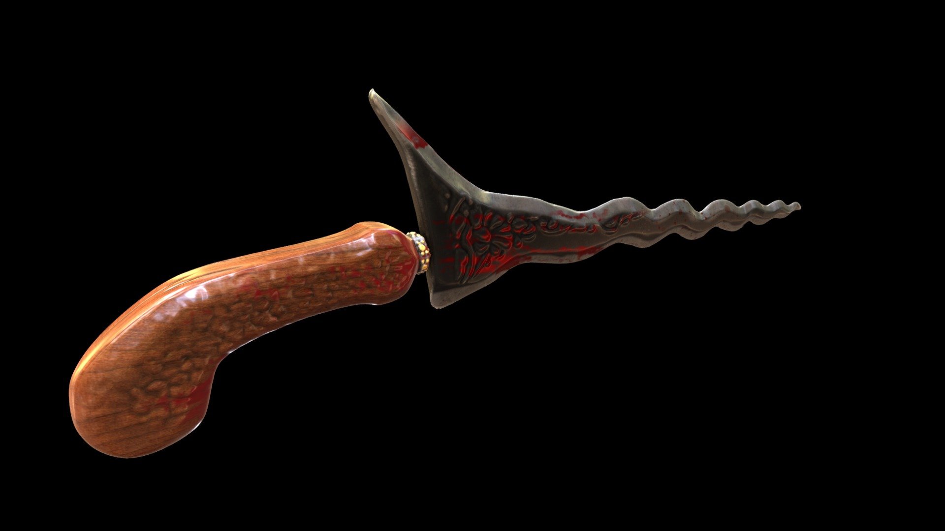 Keris (2) - Download Free 3D model by apasipepgapuak [ea221c3] - Sketchfab