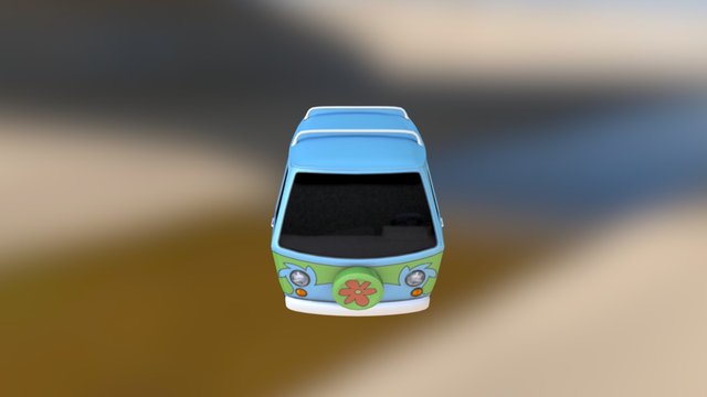 Mystery Machine 3D Model