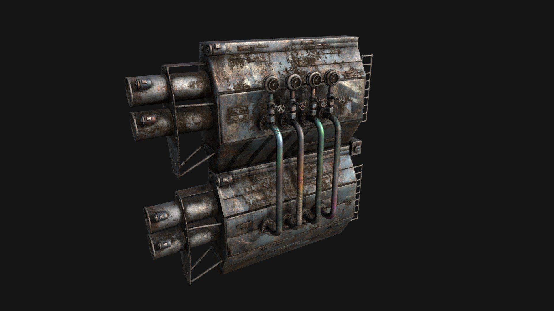 PBR Ventilation Module - Buy Royalty Free 3D model by northlogic ...