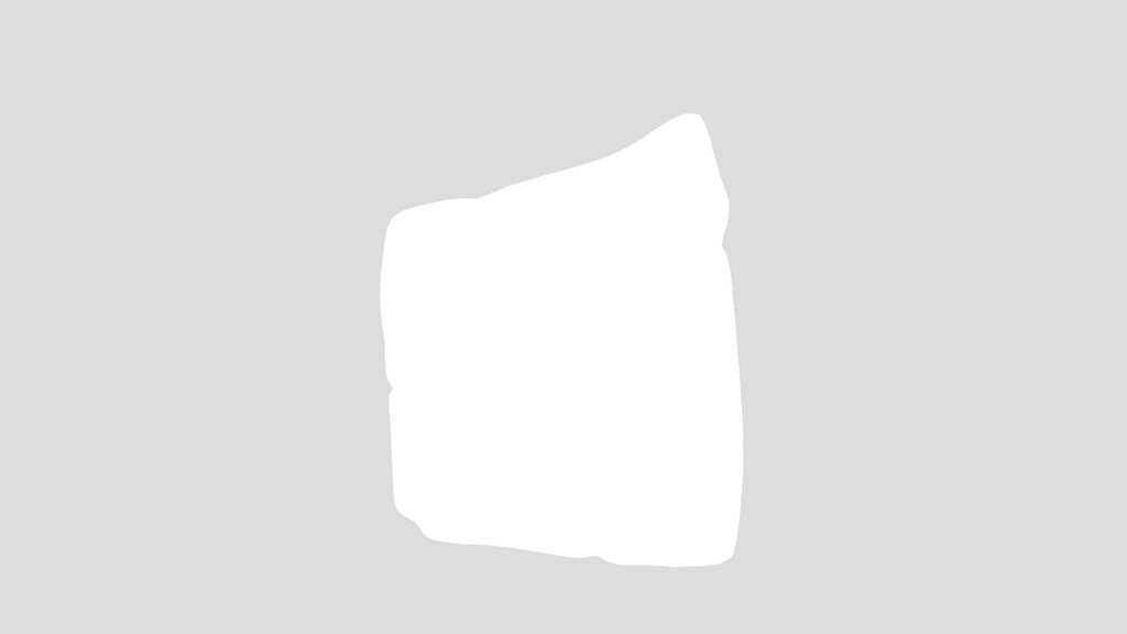Stylized Orange Rock