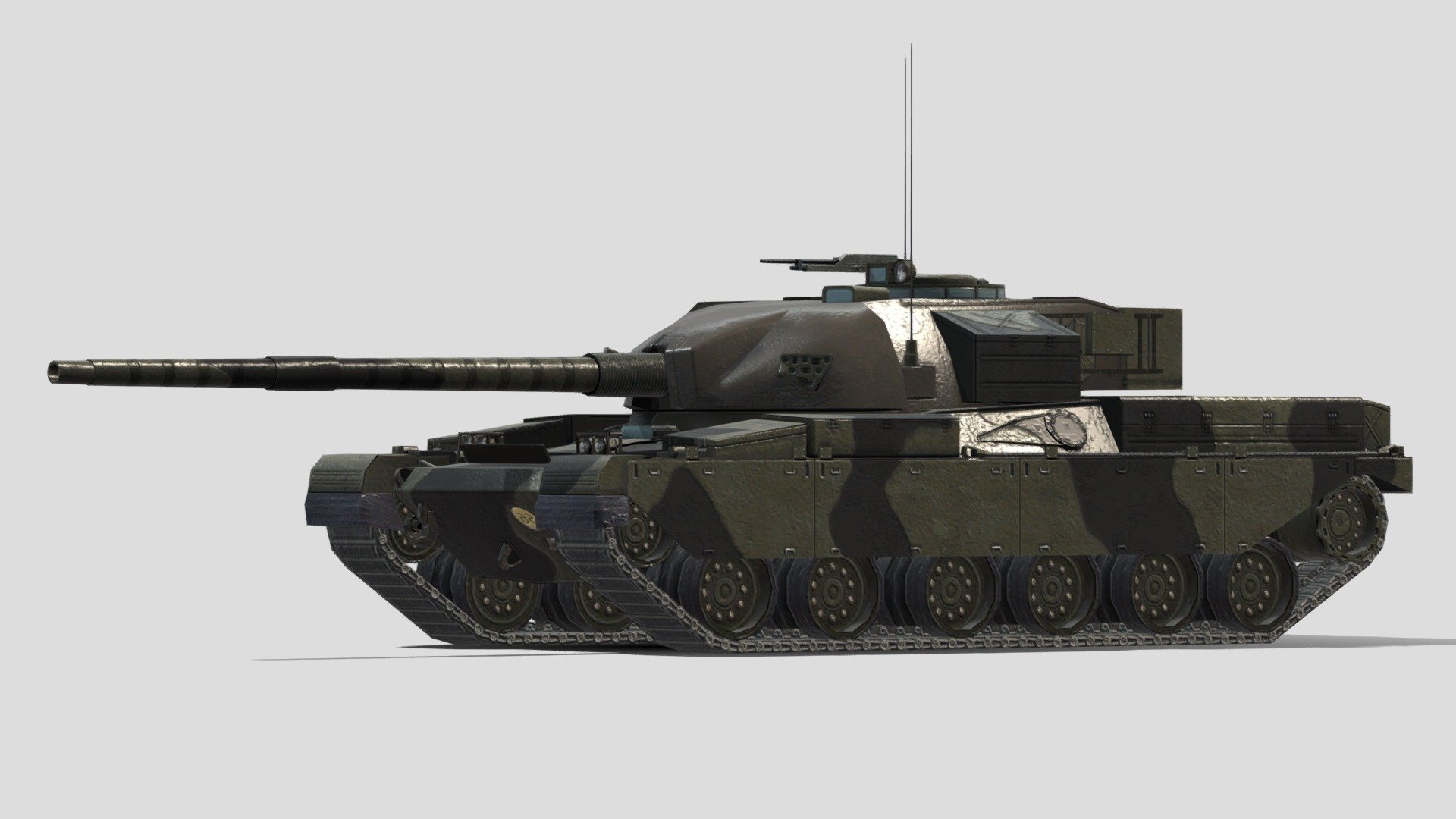 Chieftain Mk-10 Main Battle Tank - Download Free 3D model by Muhamad ...