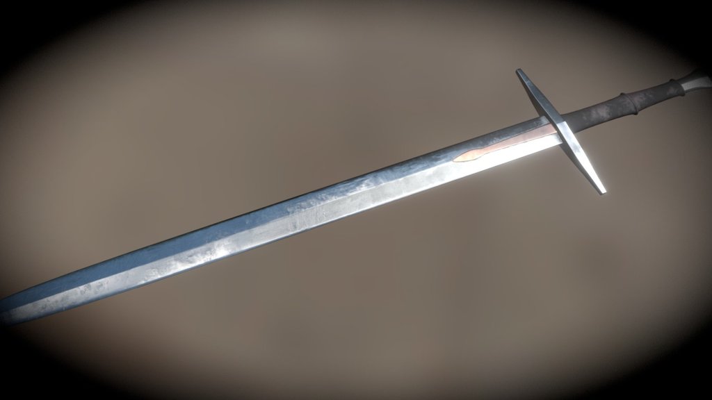 Broadsword - 3D model by Sashy (@hannah92xx) [ea22946] - Sketchfab