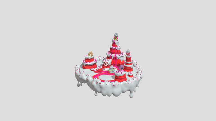 Candy Land 3D Model