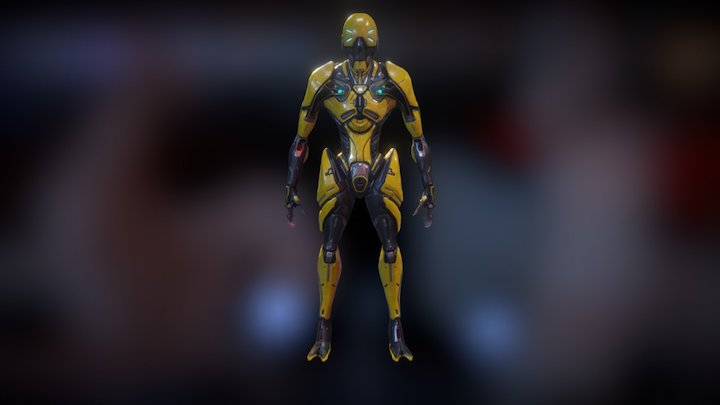 Droid Combined 3D Model