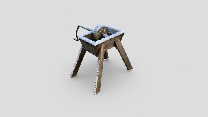 Grindstone scan 3D Model