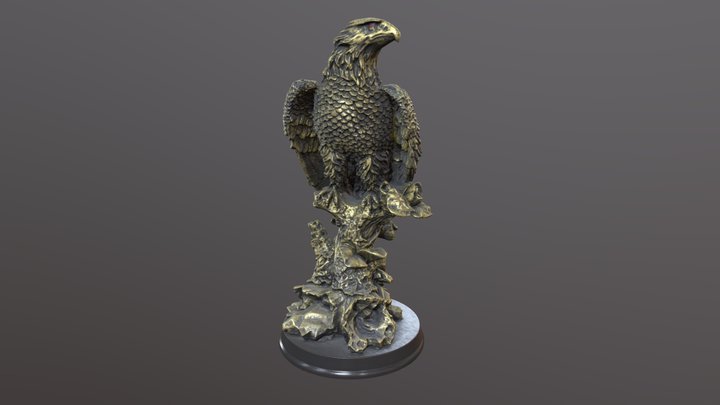 Eagle figure 3D Model
