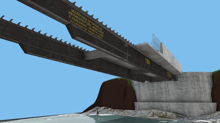 Ponte Seinfra 2025 | 18 metros 3D Model
