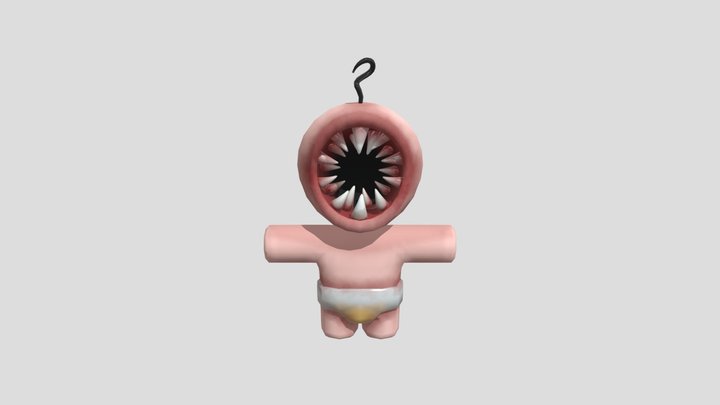 Parasite Baby - VRChat Avatar - Unity 3d 3D Model
