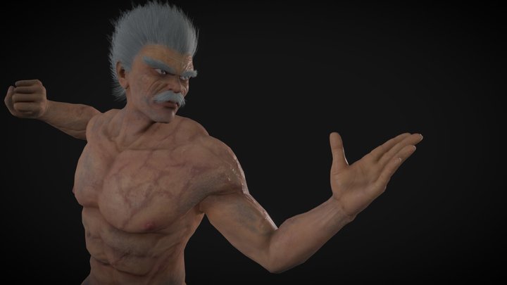 Silverfang Fanart(One Punch Man) 3D Model