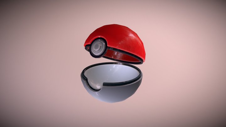 [Study] - Pokeball 3D Model