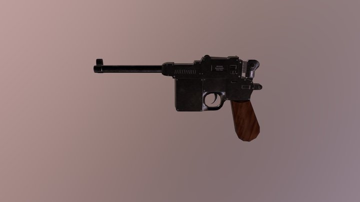 Mauser C96 3D Model