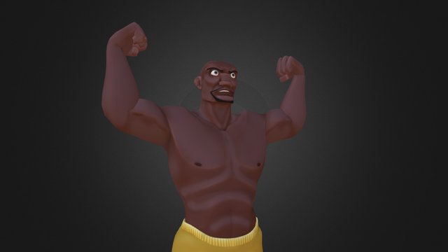 Terry Crews - Sorta 3D Model