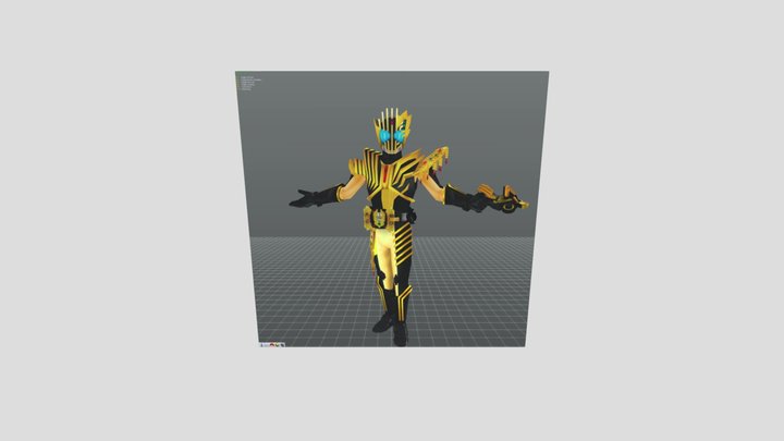 Kamen rider Eden 3D model 3D printable