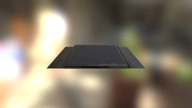 Floor Sci-fi Panel 3D Model
