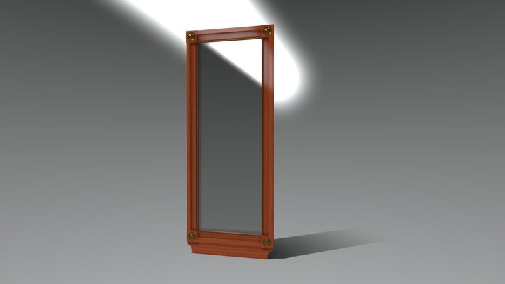 Classical Mirror 3D Model