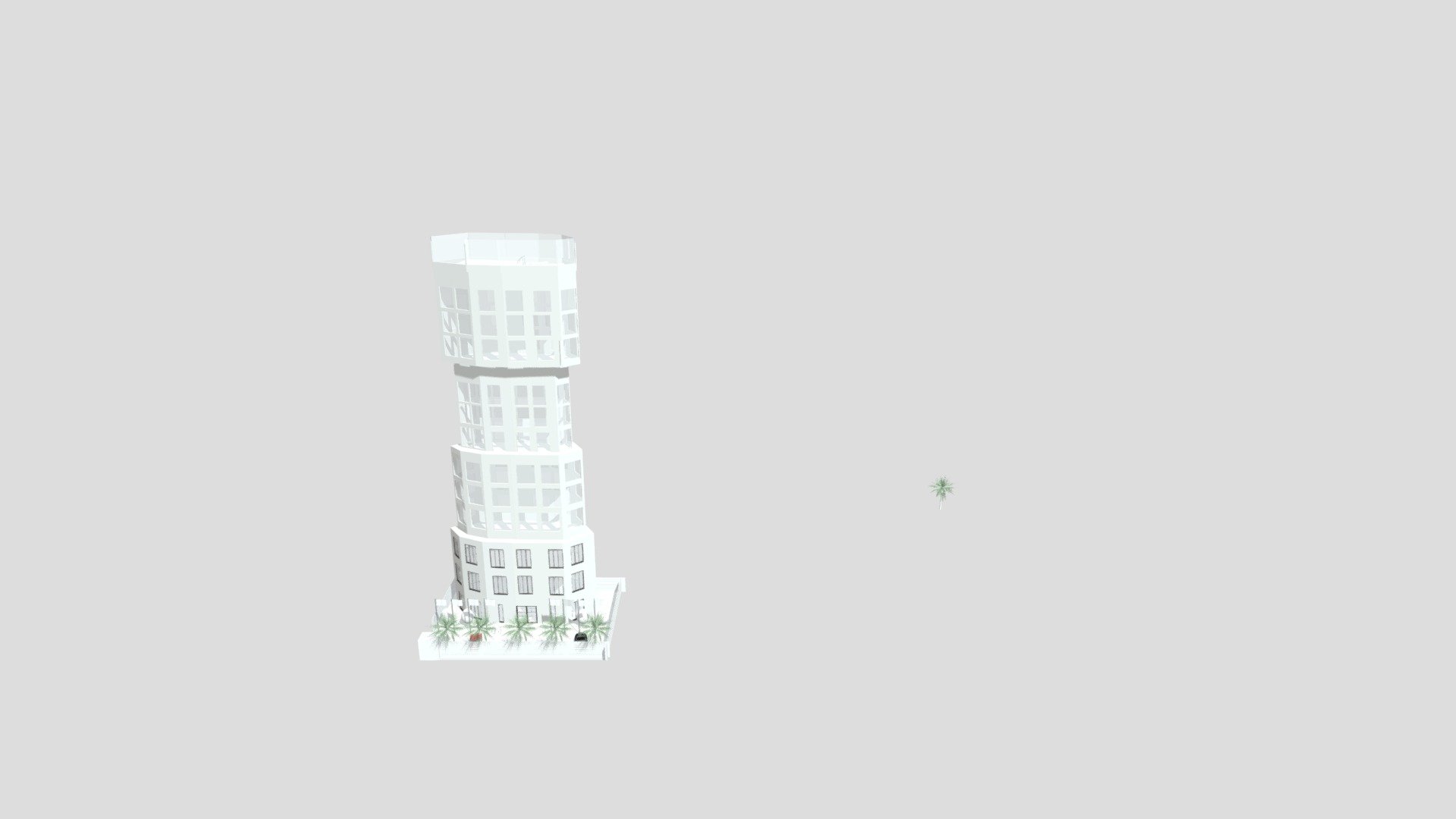 Modern skyscraper