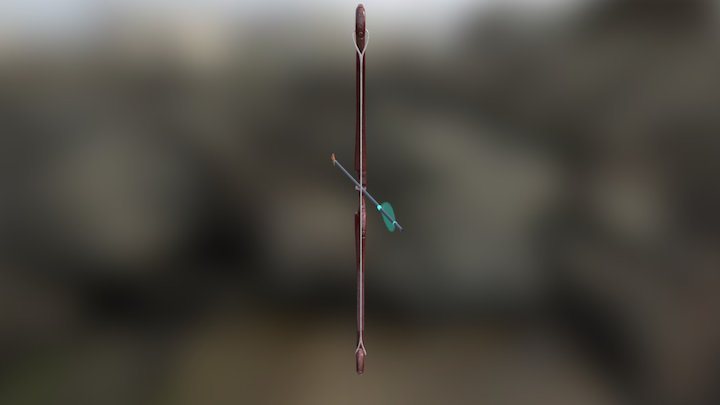 QuiVR Steam Workshop - Bow of the Deep 3D Model