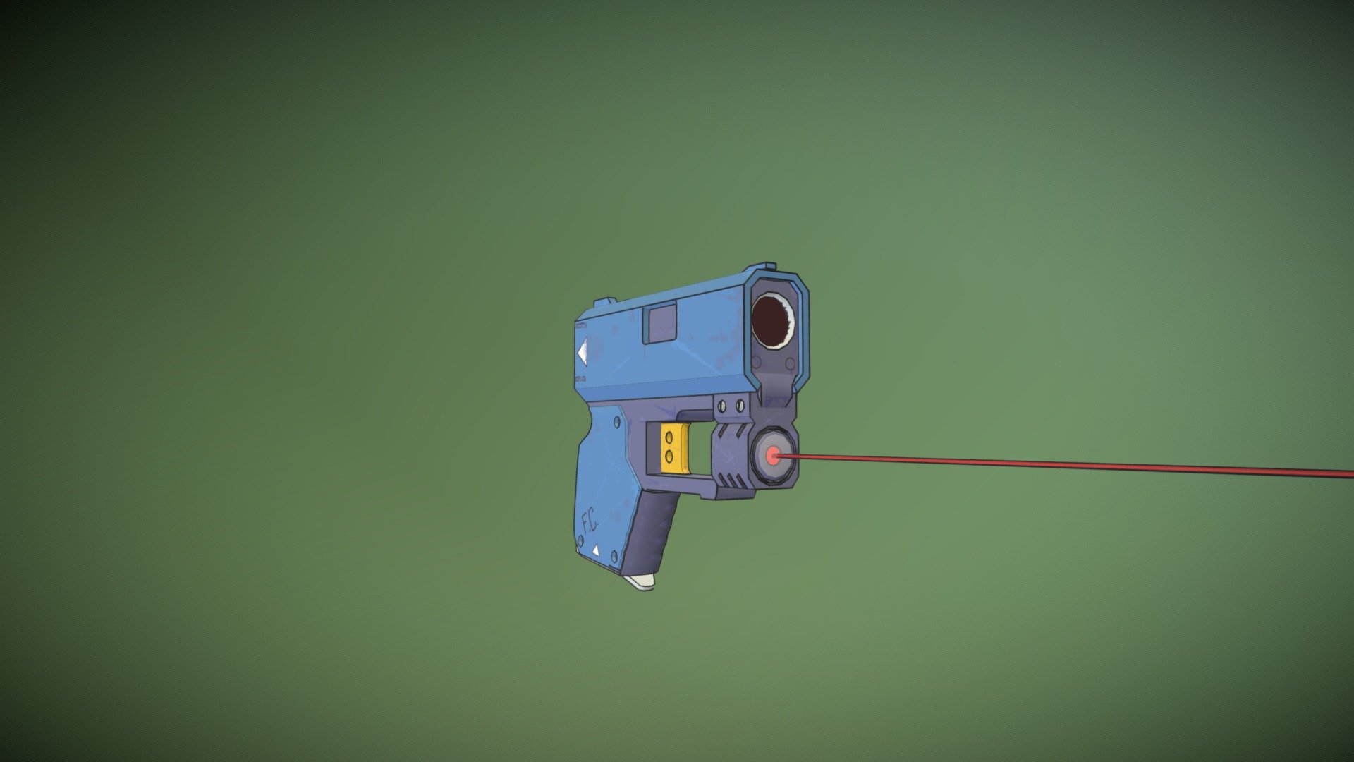 Compact Personal Defence Gun - 3D model by Hokon [ea29eca] - Sketchfab