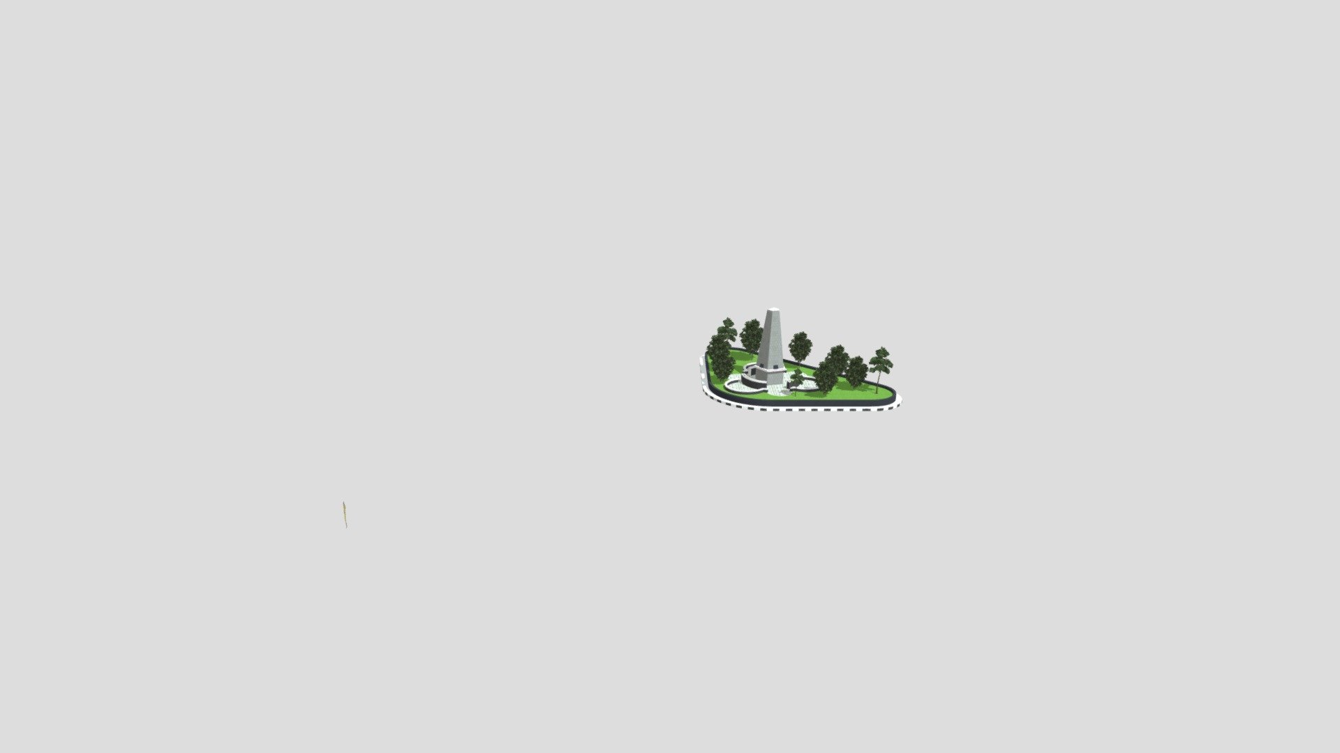 Tugu Kejaksaan Kota Cirebon — Sketchfab embed 3D viewer