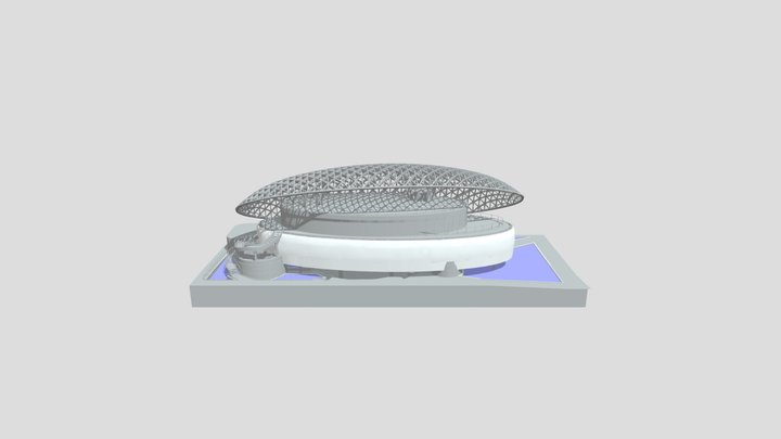 Slovenia Pavilion Test 3D Model