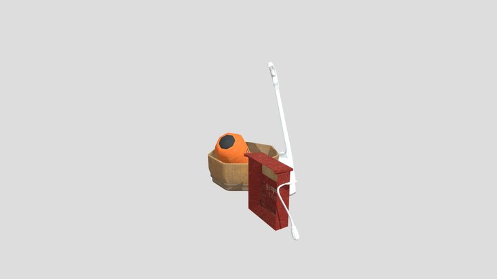 Tokyo - Model 2 More detailed props 3D Model