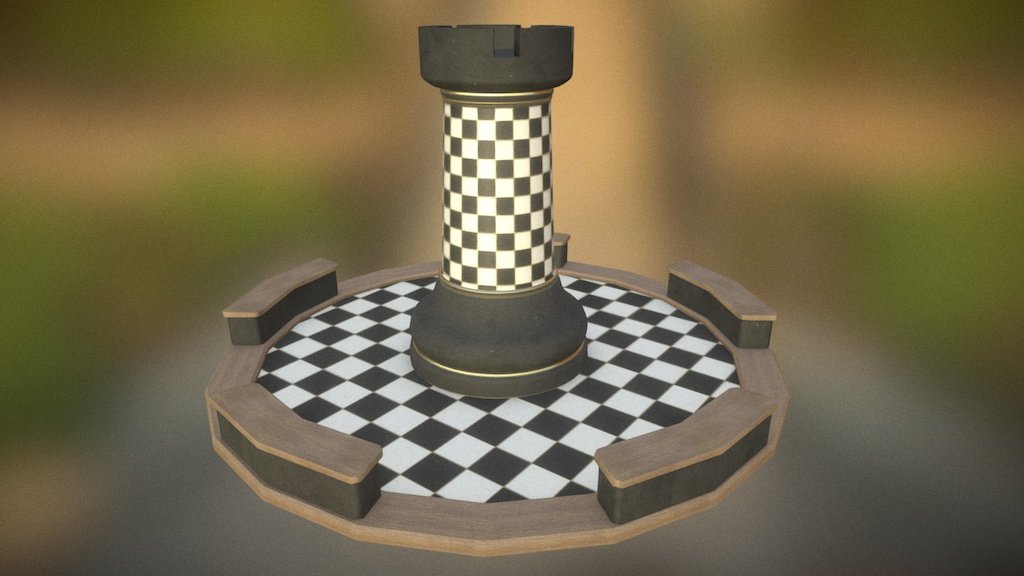 Rook - 3D model by Fikhra [ea2d1c1] - Sketchfab
