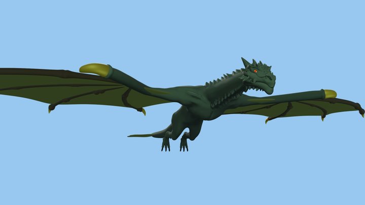 Dragão 3D Model