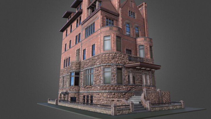 Mansion 3D Model