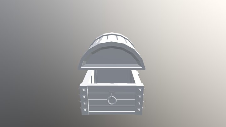 Treasure Chest 3D Model