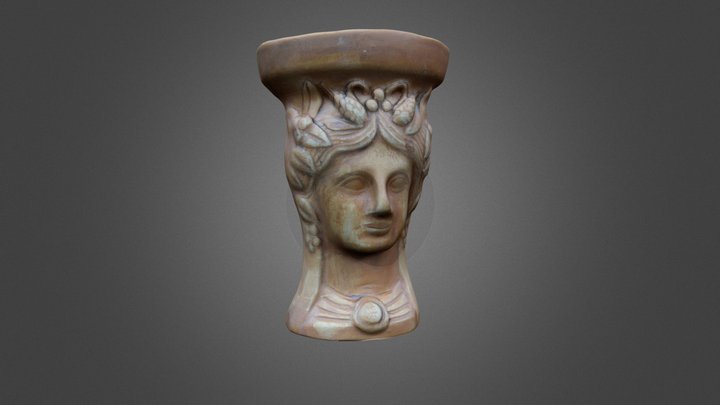 PEBETERO CABEZA FEMENINA | RÉPLICA 3D Model