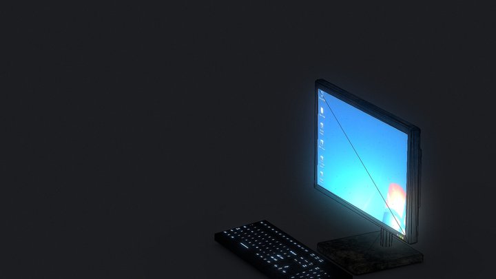 desktop-computer 3D Model