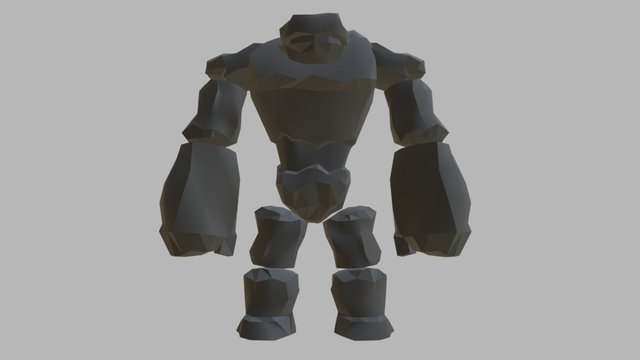 Golem 3D Model