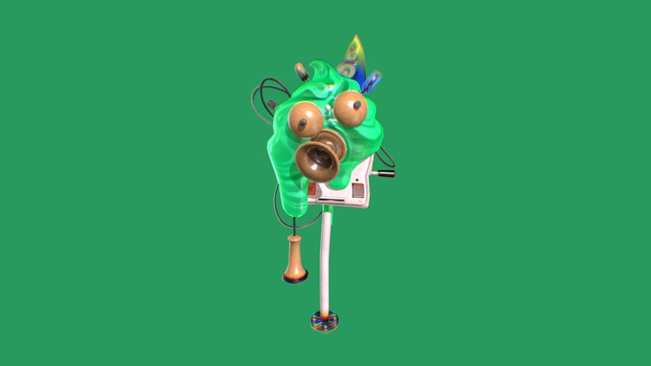 Commander Tartar (splatoon 2) 3D Model