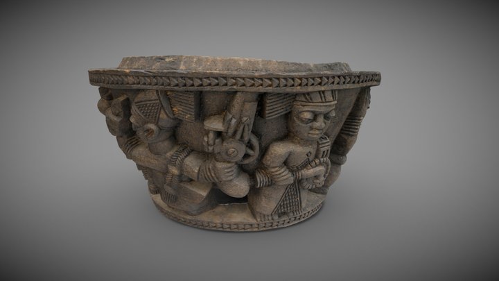 BIRRC-D0083 - Divination bowl (base) 3D Model