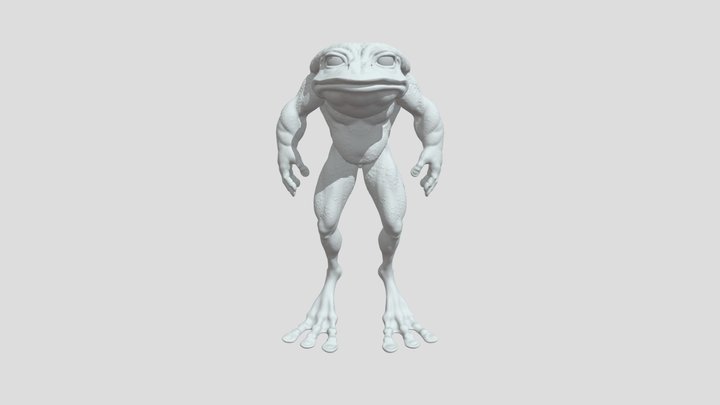 RippedRibbit 3D Model