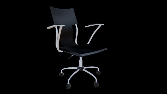 Chair Desk 3D Model