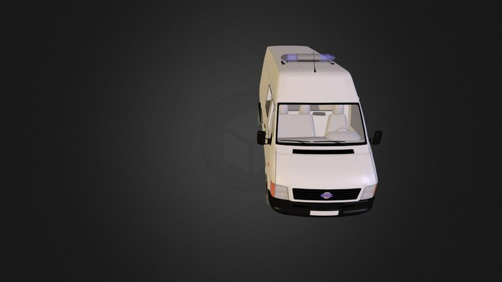 Car Ambulance N230610.3DS 3D Model