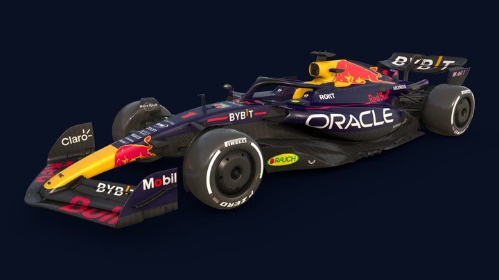 F1 Red Bull RB19 3D Model