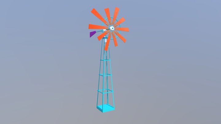 Windmill 3D Model