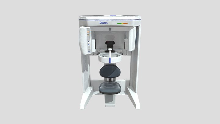 Aparelho de tomografia dentária 3D Model