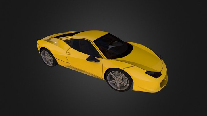 Fantastic Race Car 9 3D Model