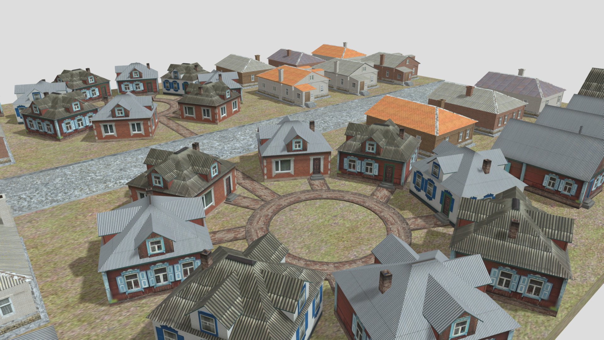 Volgar Village - Download Free 3D model by novusod [ea38b75] - Sketchfab