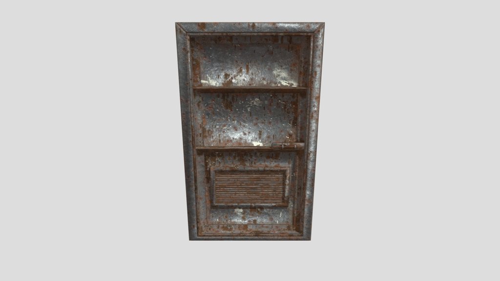Rust Metal Door