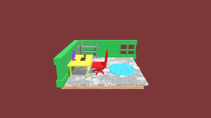 Environment room 3D Model